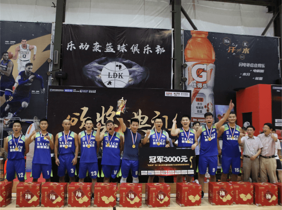 热烈祝贺集团三三建工篮球队荣获“惠泉杯”第二届合肥市建筑装饰行业篮球联赛冠军
